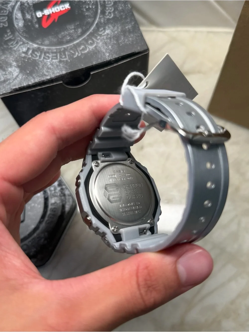 Casio G-Shock Men's gray Resin Sport Watch - Tough Shock-Resistant Style